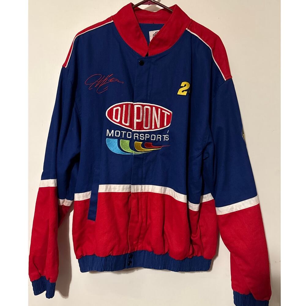Jeff Gordon #24 DuPont Motorsports NASCAR Racing Jacket XXL Winner's Circle VTG